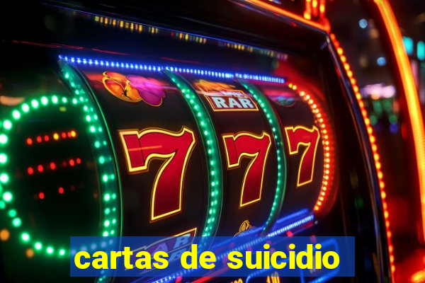 cartas de suicidio